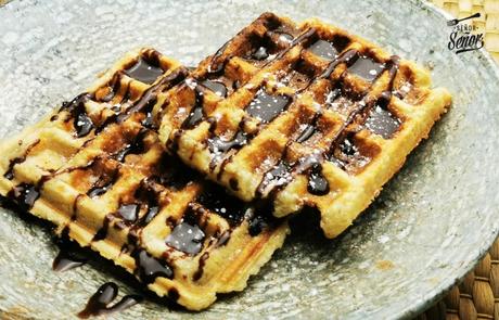 Gofres caseros o waffles. Cómo hacer masa de gofres