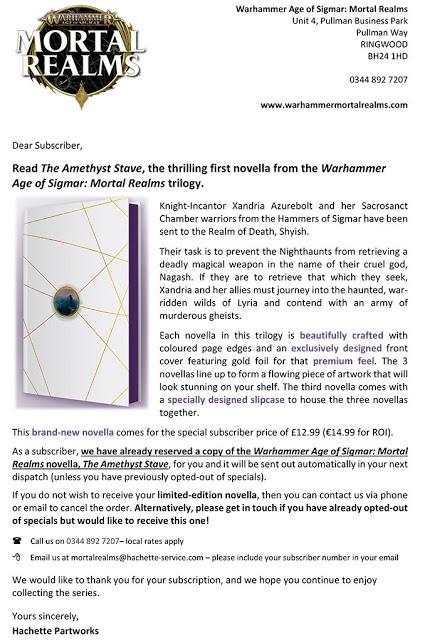 The Amethyst Stave, primera novella del coleccionable AoS Mortal Realms
