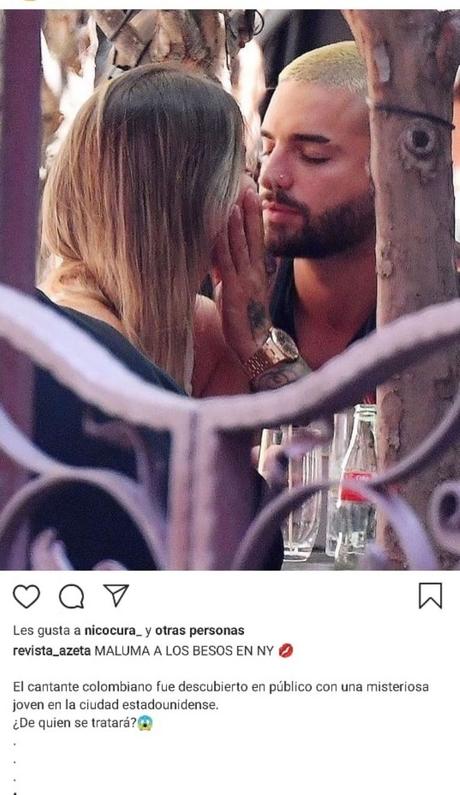 La foto de Maluma a los besos en Nueva York de la que todos hablan