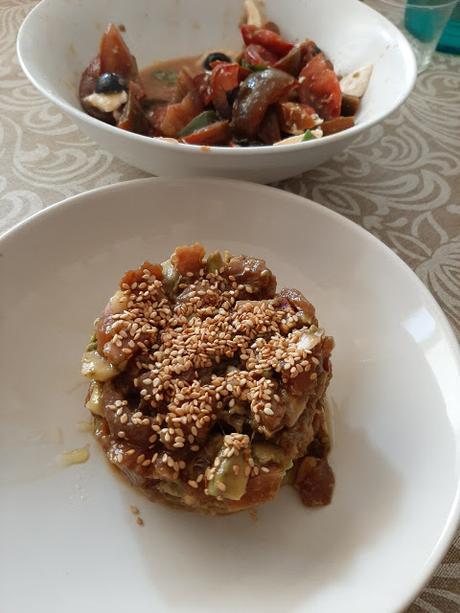 TARTAR DE ATUN Y AGUACATE