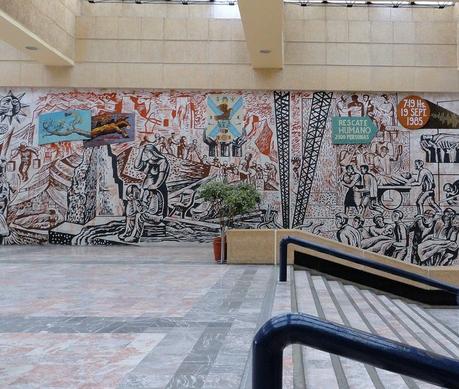 LA HISTORIA DE LA MEDICINA EN LOS IMPRESIONANTES MURALES DEL IMSS (FOTOS)