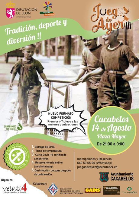 Planes de ocio para el fin de semana en Ponferrada y el Bierzo. 14 al 16 de agosto 2020