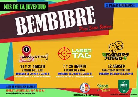 Planes de ocio para el fin de semana en Ponferrada y el Bierzo. 14 al 16 de agosto 2020