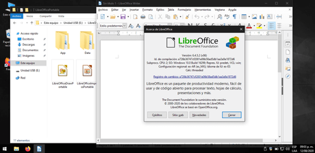 Llevar LibreOffice portable en una memoria USB