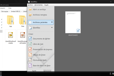 Llevar LibreOffice portable en una memoria USB