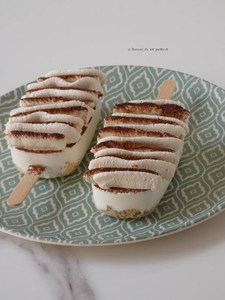 Polos o Semifríos de Tiramisú