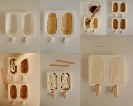 Polos o Semifríos de Tiramisú