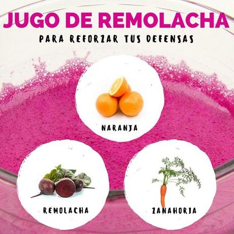 Batido de Remolacha y Zanahoria para combatir la Anemia Jugo de Remolacha