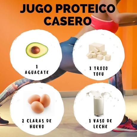 Batido Proteico Natural para aumentar tu masa muscular Batido proteico natural