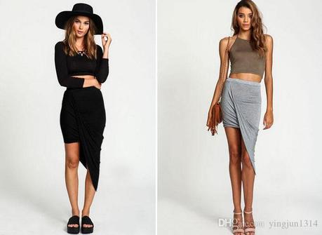 Falda Cruzada Drapeada