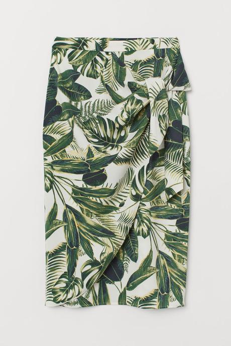 Falda Cruzada Drapeada