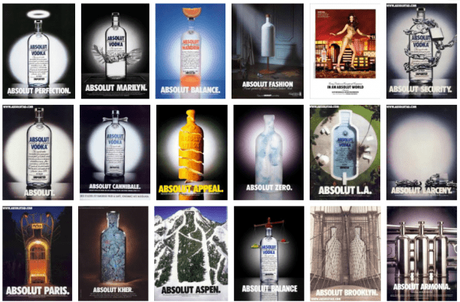 Absolut: La campaña publicitaria más emblemática y extensa del mundo