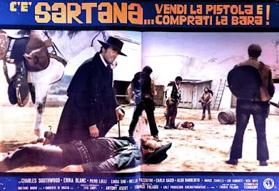 VENDE LA PISTOLA Y CÓMPRATE LA TUMBA (HA LLEGADO SARTANA) (C'è Sartana... vendi la pistola e comprati la bara) (Italia, 1970) Western Europeo (Spaguetti Western)