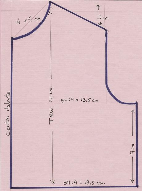 Patron Falda Trapecio