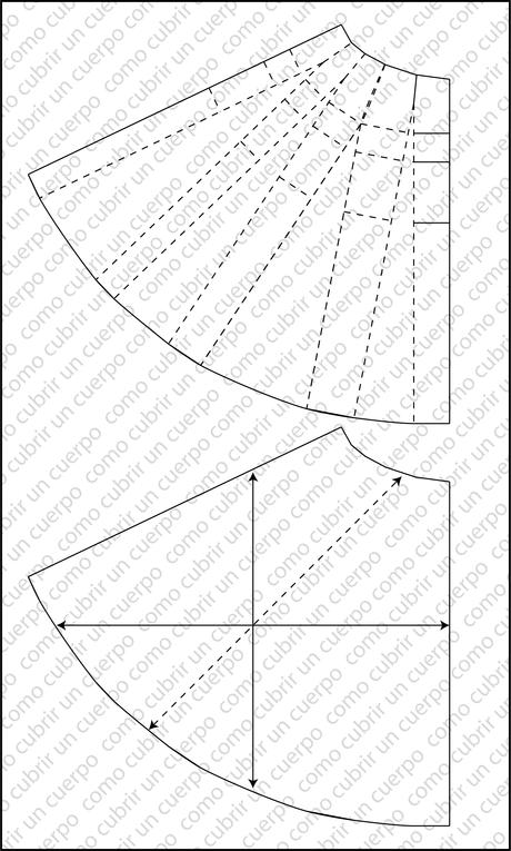 Patron Falda Trapecio