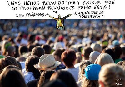 Marivent hoy,  manifestaciones y protestas en Baleares y ¿dónde está el rey emérito?