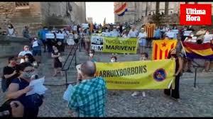 Marivent hoy,  manifestaciones y protestas en Baleares y ¿dónde está el rey emérito?