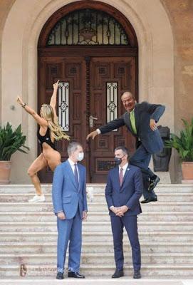 Marivent hoy,  manifestaciones y protestas en Baleares y ¿dónde está el rey emérito?