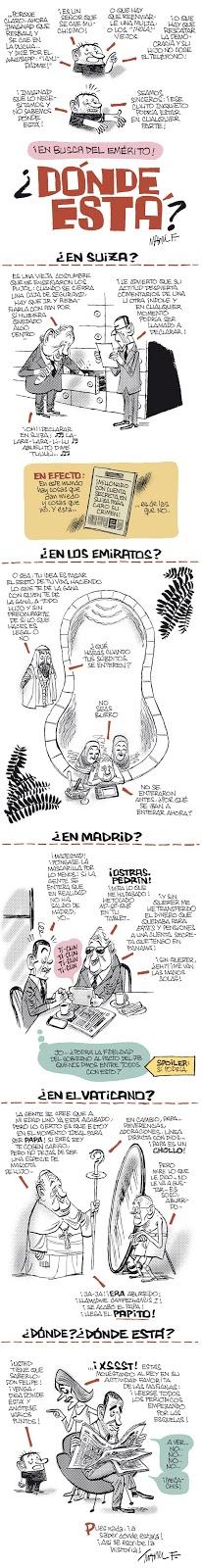 Marivent hoy,  manifestaciones y protestas en Baleares y ¿dónde está el rey emérito?