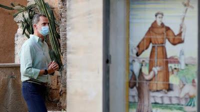 Marivent hoy,  manifestaciones y protestas en Baleares y ¿dónde está el rey emérito?