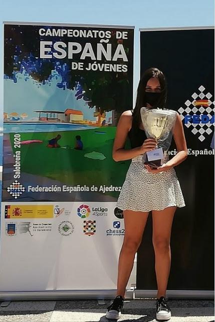 ¡Bravo por Adhara Rodríguez Redondo!, una tinerfeña CAMPEONA DE ESPAÑA SUB-16