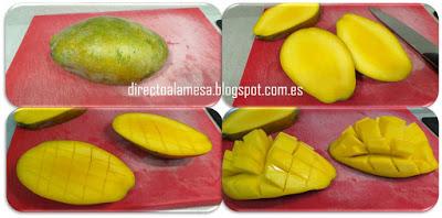 Helado de mango (sin heladera)