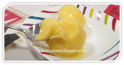 Helado de mango (sin heladera) Helado de mango (sin heladera)
