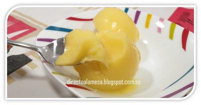 Helado de mango (sin heladera)