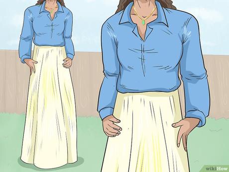 Combinar Falda Flores Larga Combinar Falda Flores Larga