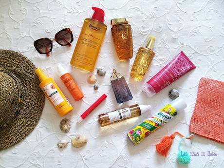 Mis básicos de verano básicos verano summer beauty belleza sunprotect klorane avene mugler kerastase eucerin clarins naturasiberica
