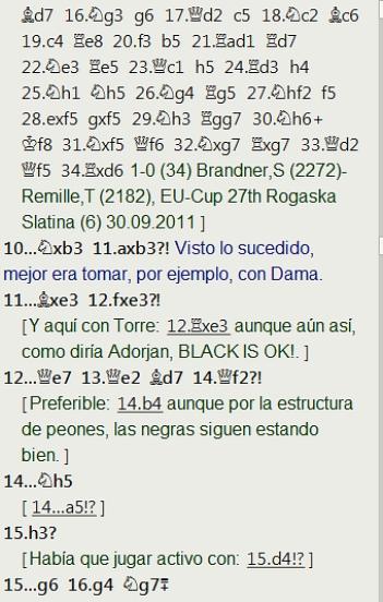 La victoria de Adhara Rodríguez en la 5ª ronda del Campeonato de España Sub-16, Salobreña - Granada, 12.08.2020