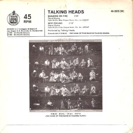 Talking Heads -Building On Fire 7