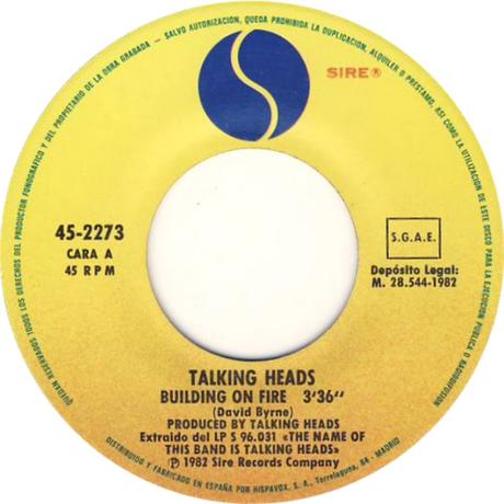 Talking Heads -Building On Fire 7