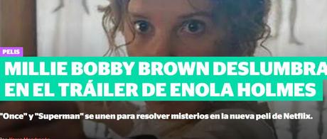 Adaptaciones de libros a películas 2020: Brown está lista para resolver nuevos misterios en la época de 1800 como “Enola Holmes”.
