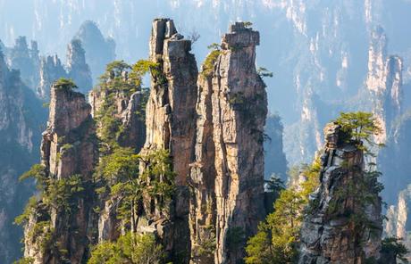 Parque Forestal Nacional de Zhangjiajie, Hunan (China) Parque Forestal Nacional de Zhangjiajie, Hunan (China)