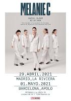 Concierto de Melanie C en Madrid y Barcelona en 2021 Concierto de Melanie C en Madrid y Barcelona en 2021