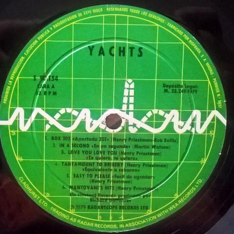 Yachts -Yachts Lp 1979
