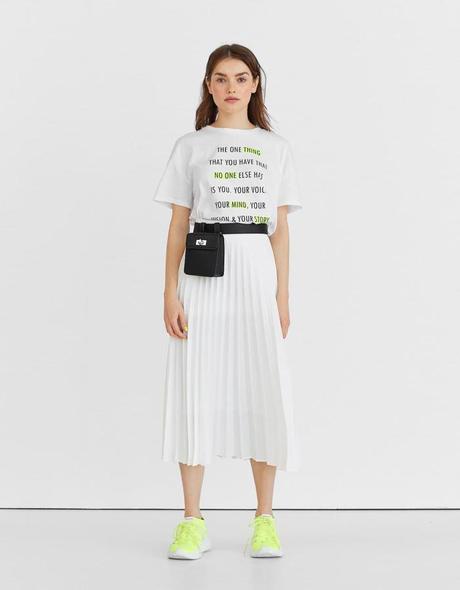 Look Con Faldas Plisadas