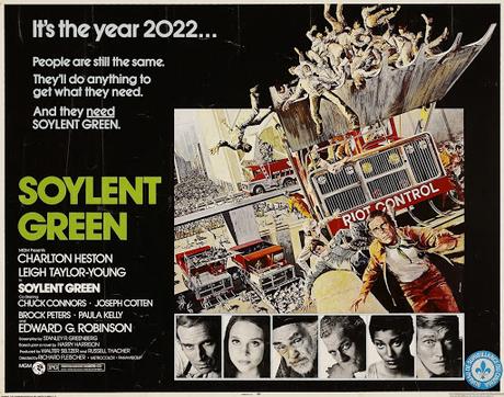 Cuando el destino nos alcance (Soylent Green) - Pelicula de Charlton Heston y Libro de Harry Harrison
