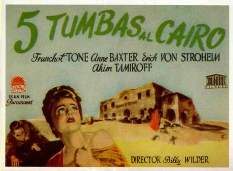 CINCO TUMBAS AL CAIRO - Billy Wilder