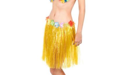 Hacer Falda Hawaiana Casera