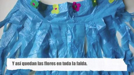 Hacer Falda Hawaiana Casera
