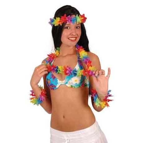 Hacer Falda Hawaiana Casera