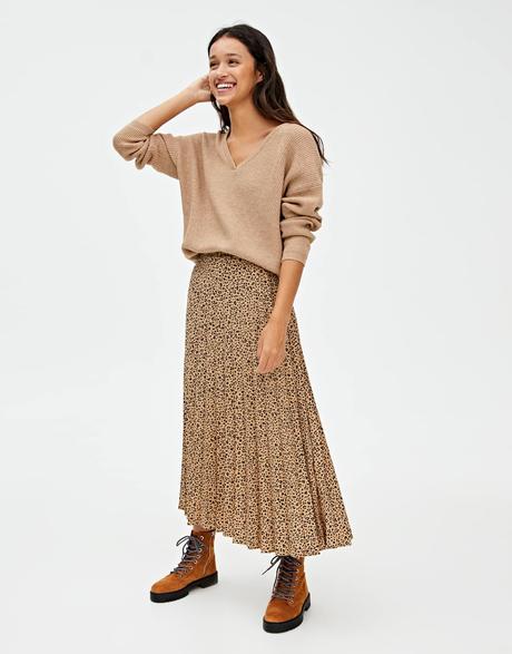 Falda Print Leopardo