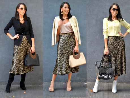 Falda Print Leopardo