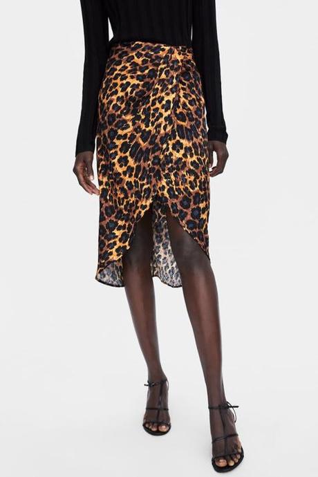 Falda Print Leopardo