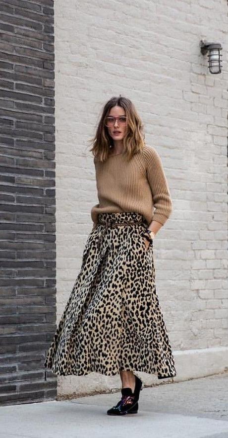 Falda Print Leopardo