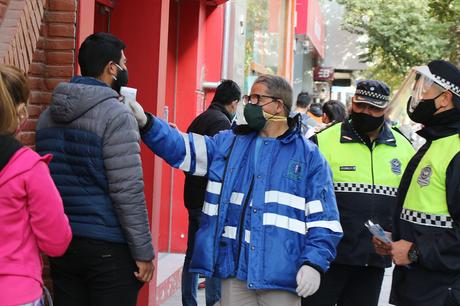 Control de medidas de bioseguridad en el microcentro