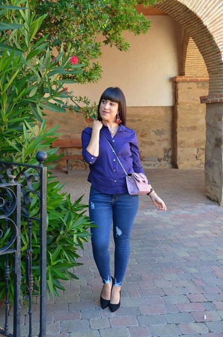 Bolso morado de Dresslily