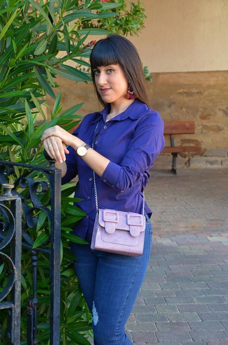 Bolso morado de Dresslily